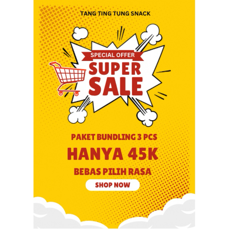 

Paket Bundling isi 3 TangTingTung