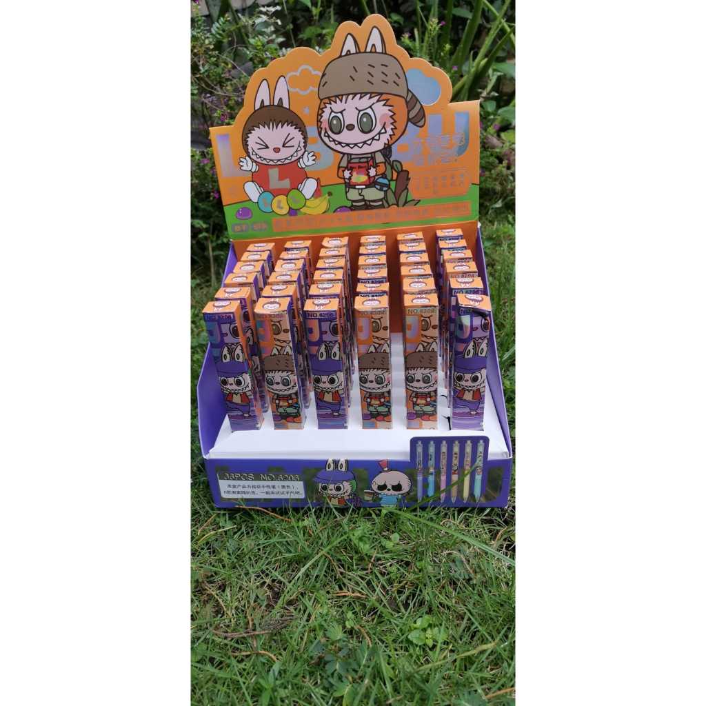 

Blind box Pen Labubu / Pen Gel 0.5mm hitam