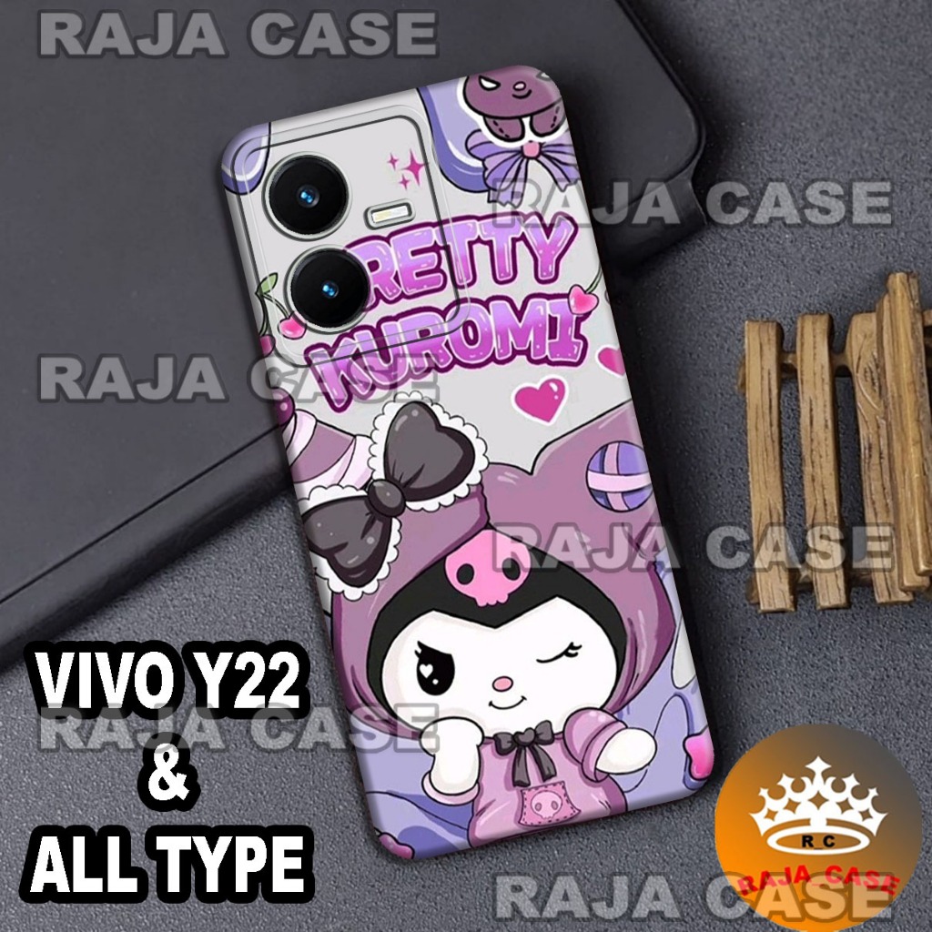 Rc5/Softase karet Hp VIVO Y22 - Motif Cewek Lucu/case Hp  VIVO Y22 - casing  VIVO Y22 - Silikon  VIV
