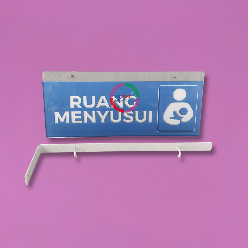 

Akrilik Nama Ruang Gantung Ruang Menyusui | Papan Gantung Ruang Menyusui | Ruang Menyusui