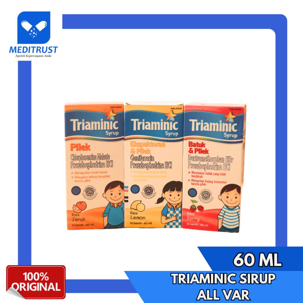 

Triaminic Sirup 60 ml All Varian