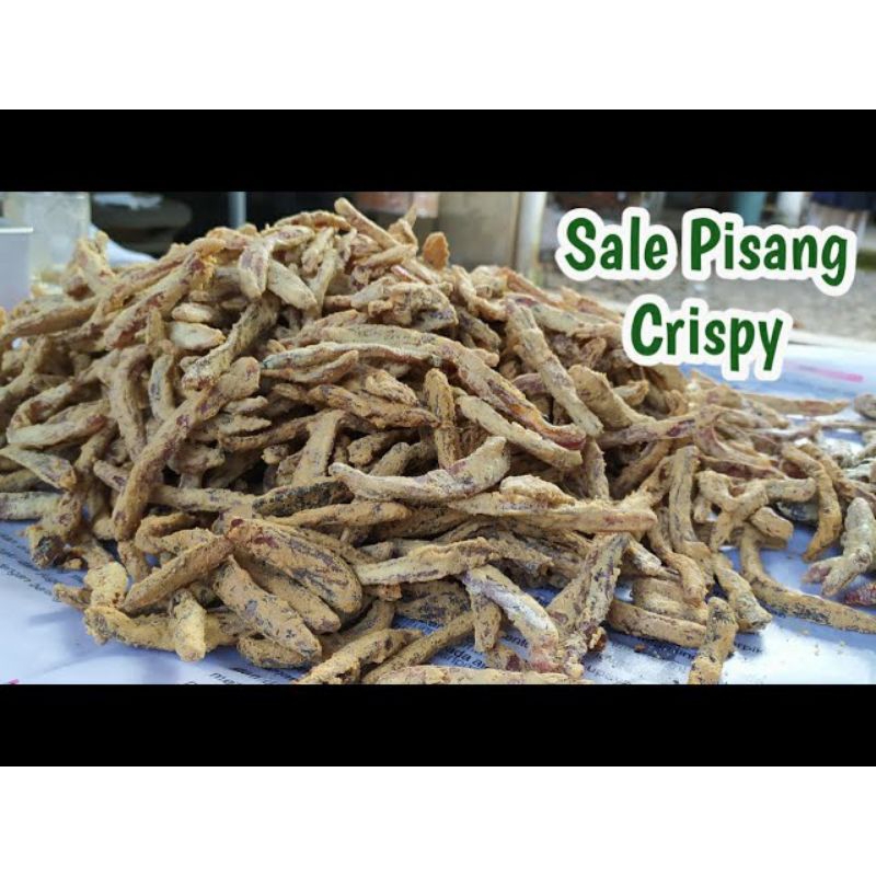 

Sale Pisang Jari Khas Cilacap Sale Crispy 500 gram Snack Manis