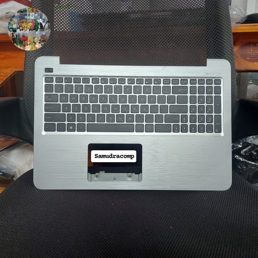 Palmrest Keyboard Laptop Asus K556 X556 15.6 " KEY Error Silver