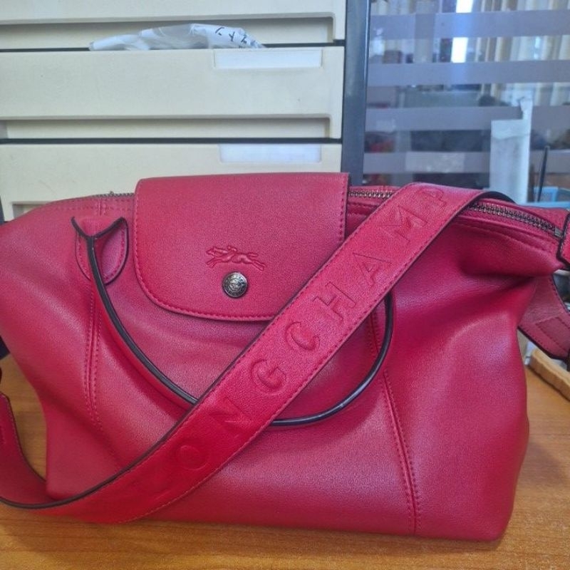 preloved tas lc longcham kulit domba