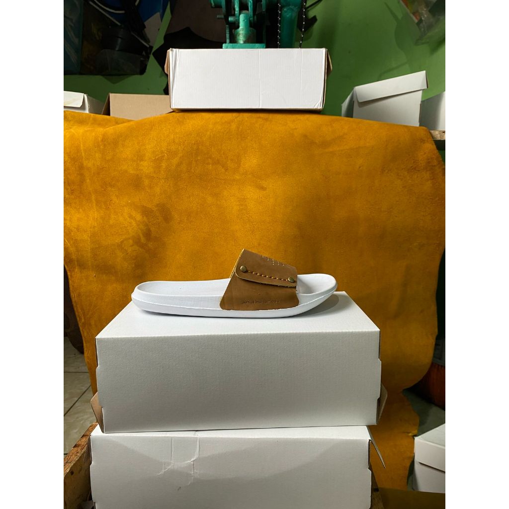 Sandal Kulit Pria dewasa / sandal kulit asli pria / sandal kulit murah