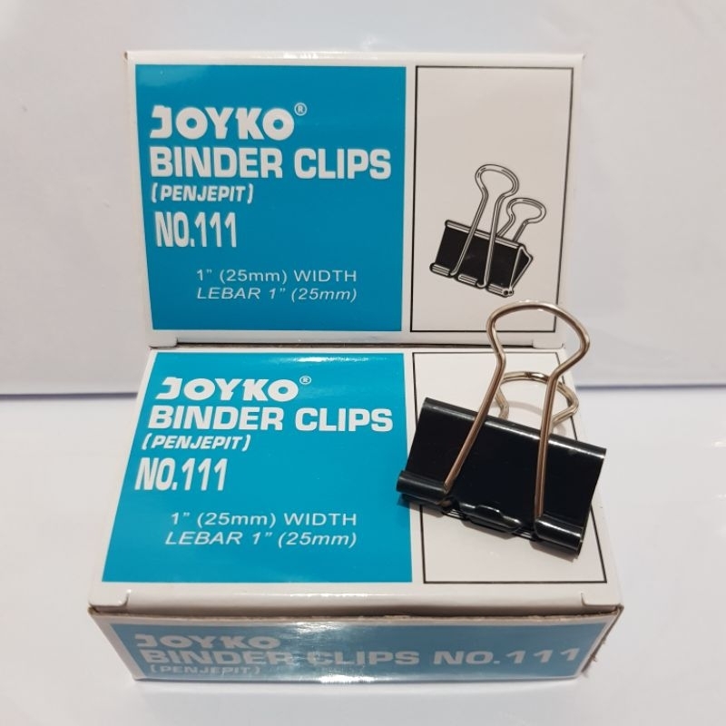 

Binder clip JOYKO NO.111 - Klip penjepit kertas