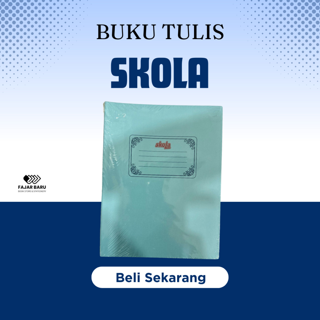 

[ PAK / ISI 10 BUKU ] BUKU TULIS SKOLA / BUKU TULIS ISI 38 LEMBAR