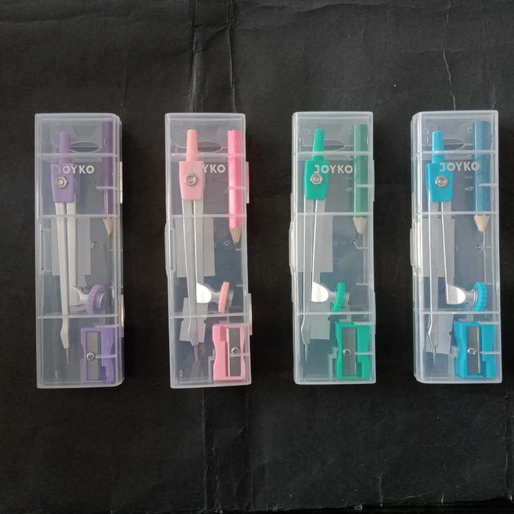 

jangka joyko MS-55, jangka pensil biasa, jangka pulpen, jangka spidol