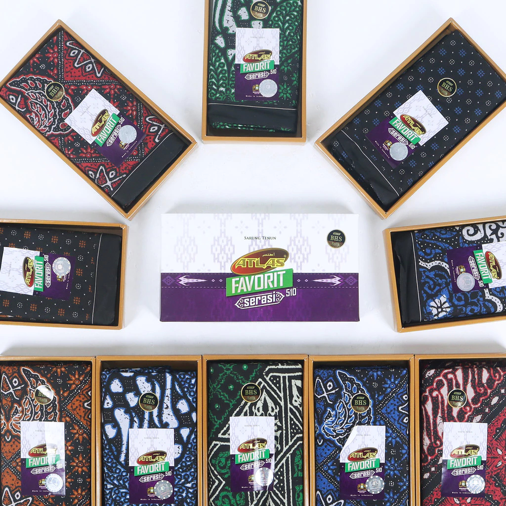 SARUNG ATLAS FAVORIT SERASI BATIK