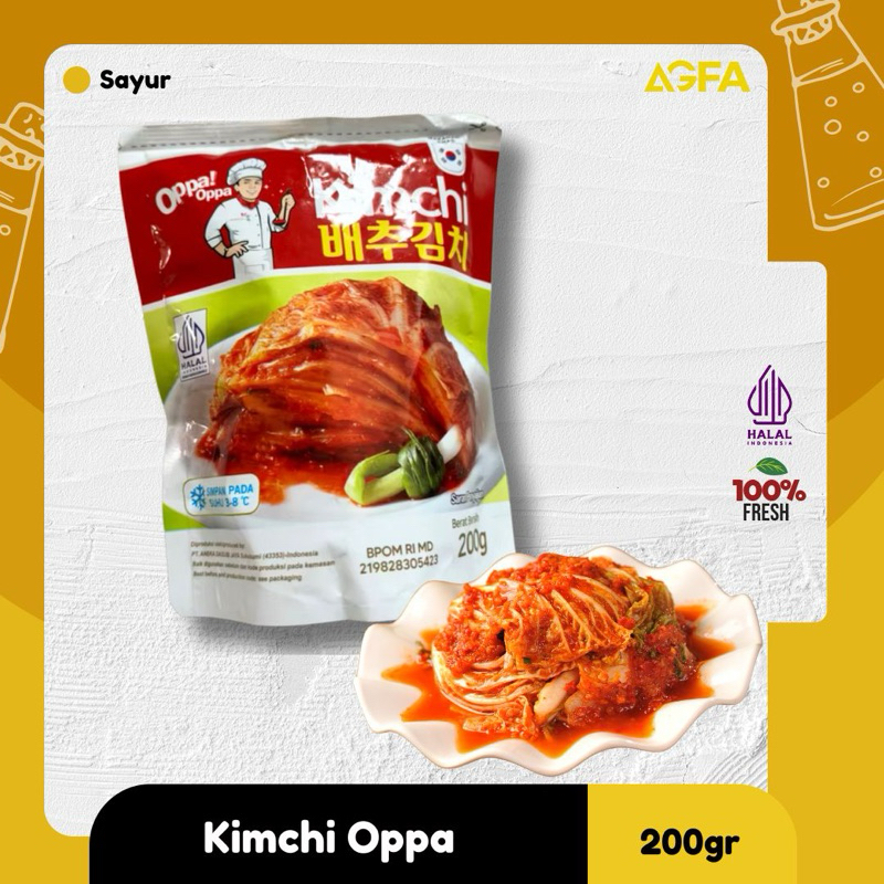 

Kimchi Sawi Fresh Halal Oppa Korea / Kimchi fresh / Kimchi Sidoarjo / Jual Kimchi sidoarjo