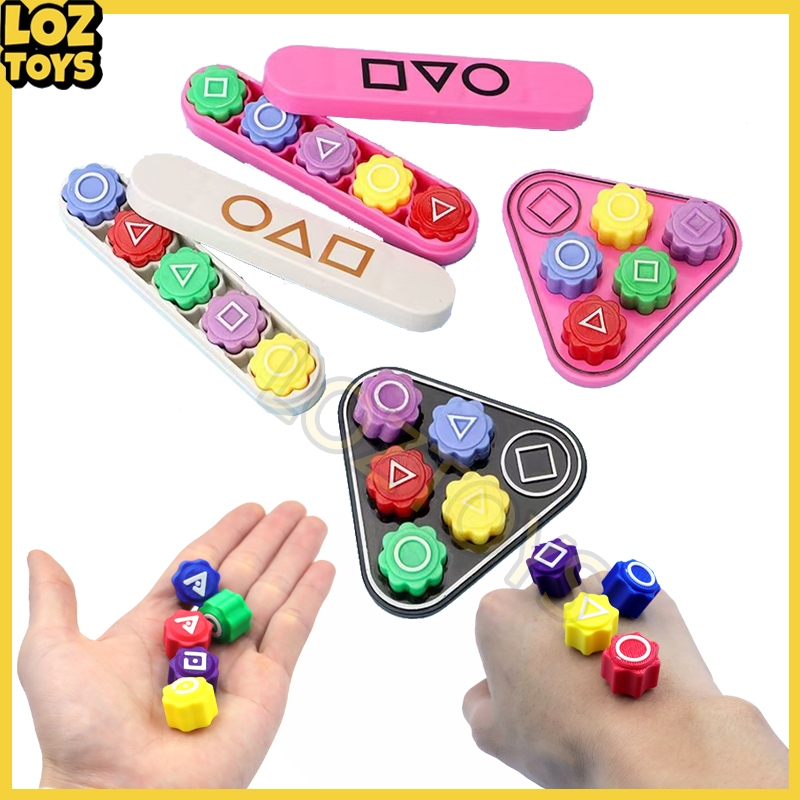 LOZTOYS Squid Game 2 GONGGI Set / Gonggi Mainan / Game Anak Khas Korea