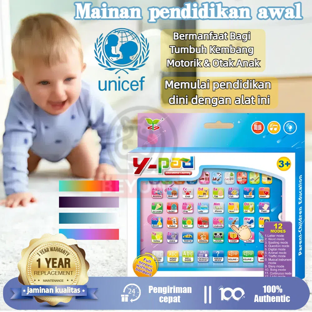 2025 tablet pembelajaran pendidikan awal Edukasi Suara Anak Bahasa Indonesia Bermain Belajar