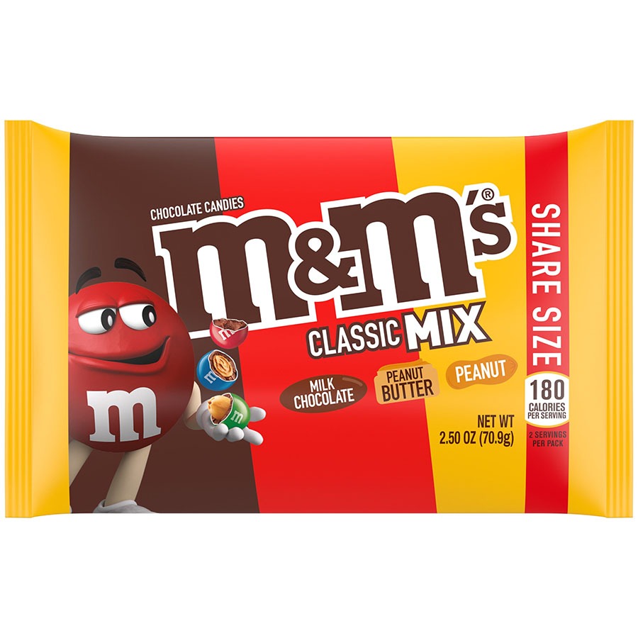 

M&M CLASSIC MIX 2.5 OZ