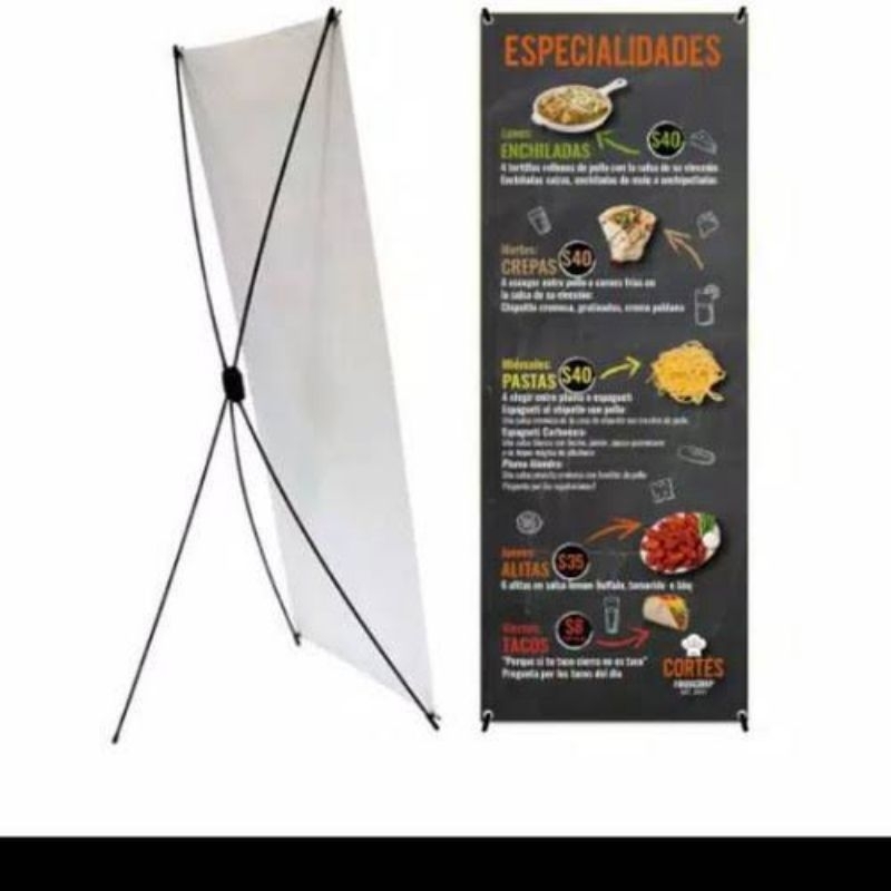 CETAK X BANNER | Y BANNER CUSTOM