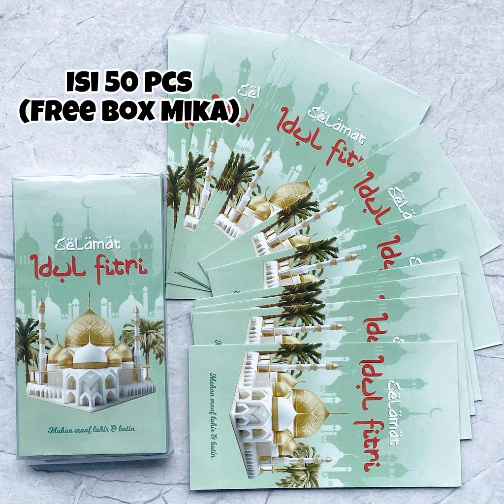 

RK [ ISI 50 ] AMPLOP LEBARAN PANJANG HARI RAYA IDUL FITRI EID MUBARAK ANGPAO KOTAK MIKA ISI 50 30