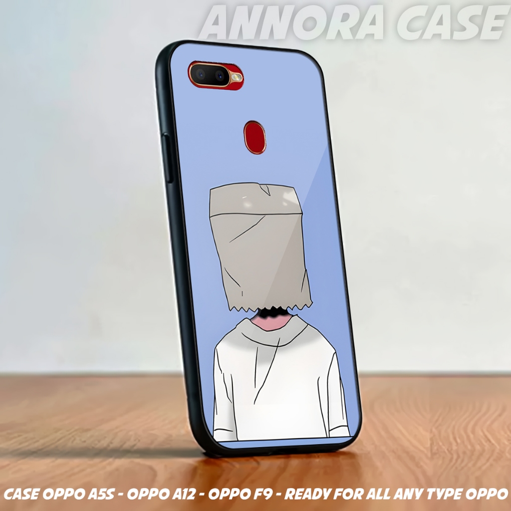Softcase glossy Oppo A5s / A12 / Oppo F9 - Casing Hp kilau - Fashion Case Murah - Kesing Hp Karakter