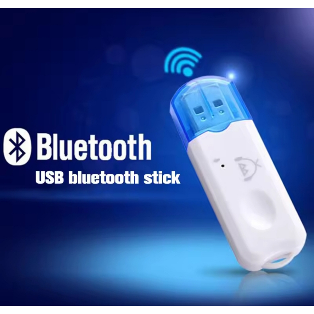 Modul Kit USB Bluetooth dongle BT 5.0 Transmitter Penerima Receiver Pemutar Musik Music Lagu Suara A