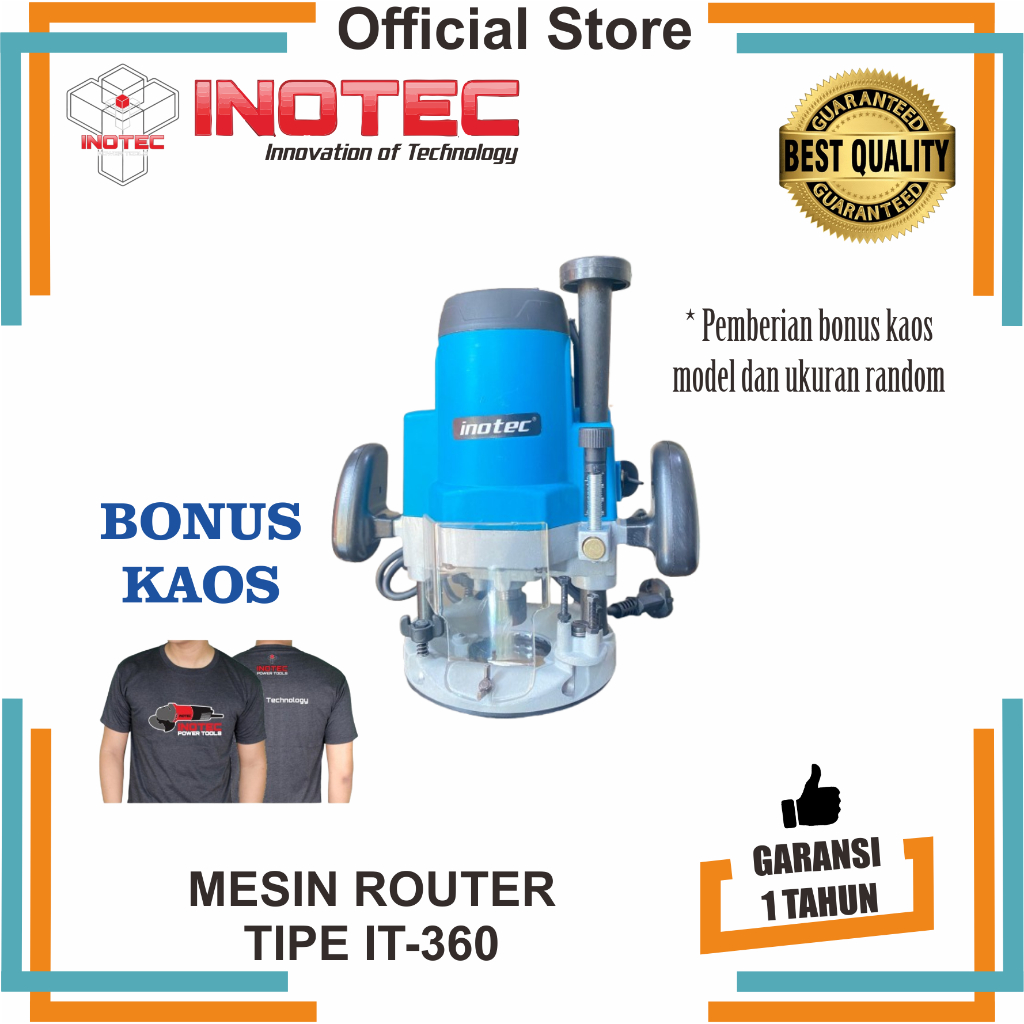 Mesin profil router besar INOTEC INOTEC IT-360 / 3600B (promo)