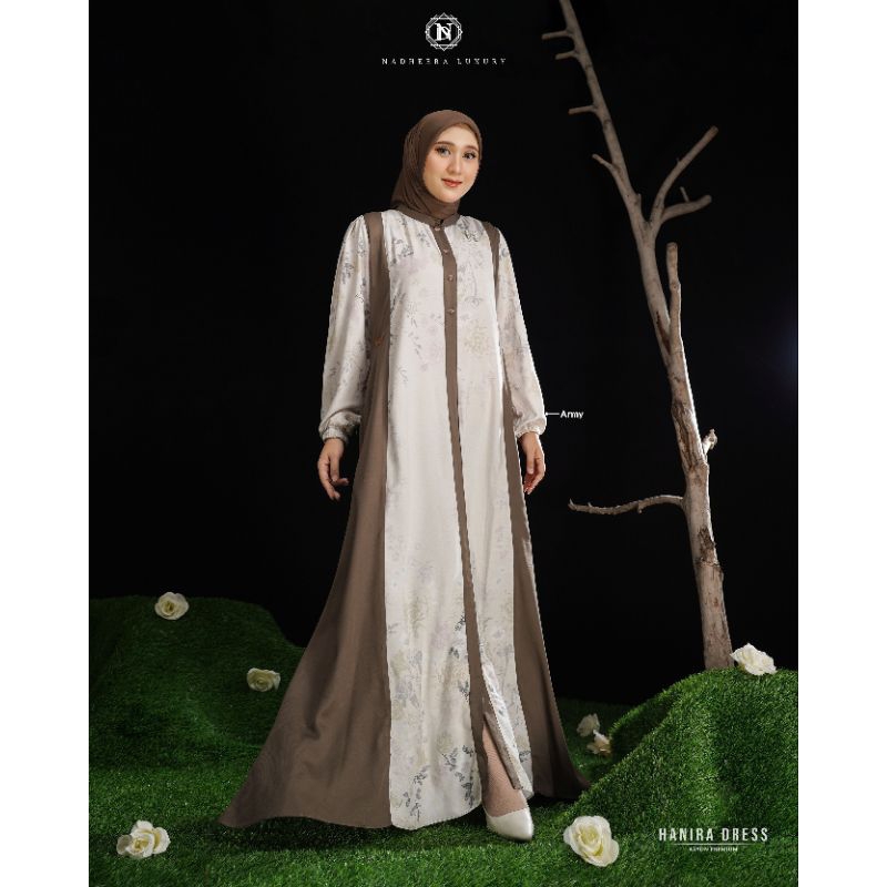 HANIRA DRESS||DRESS RAYON PREMIUM||NADHEERA LUXURY