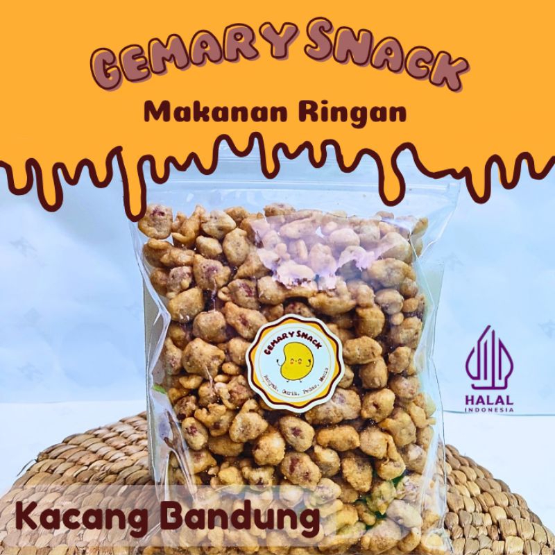 

Gemary Snack Cemilan Enak 100% KACANG BANDUNG , Renyah, Lezat, Enak Banget, Makanan Ringan Murah Meriah