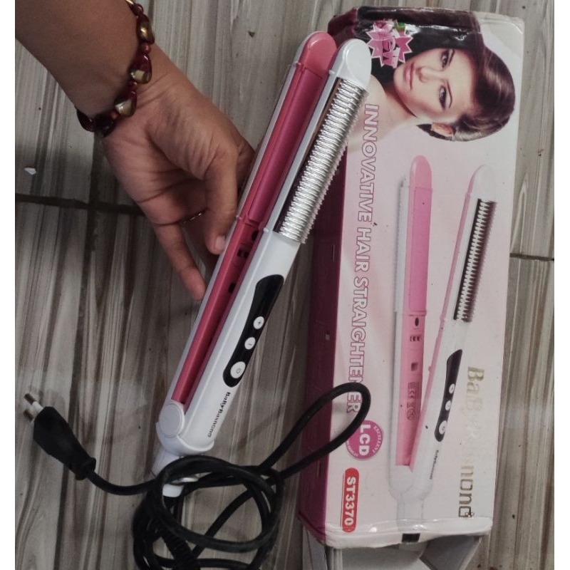 preloved catok rambut lurus Curly babybas