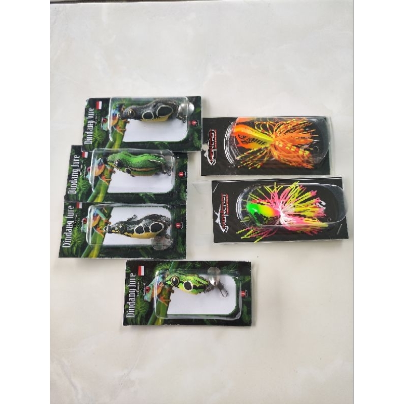 Satu set jump frog dan soft frog