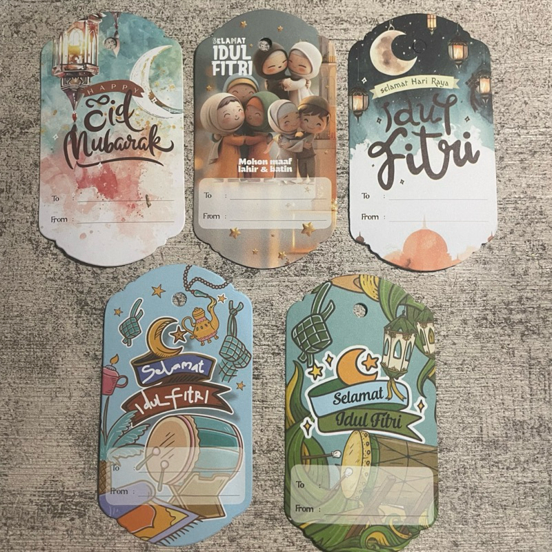 

(10PCS) Hangtag Lebaran Idul Fitri