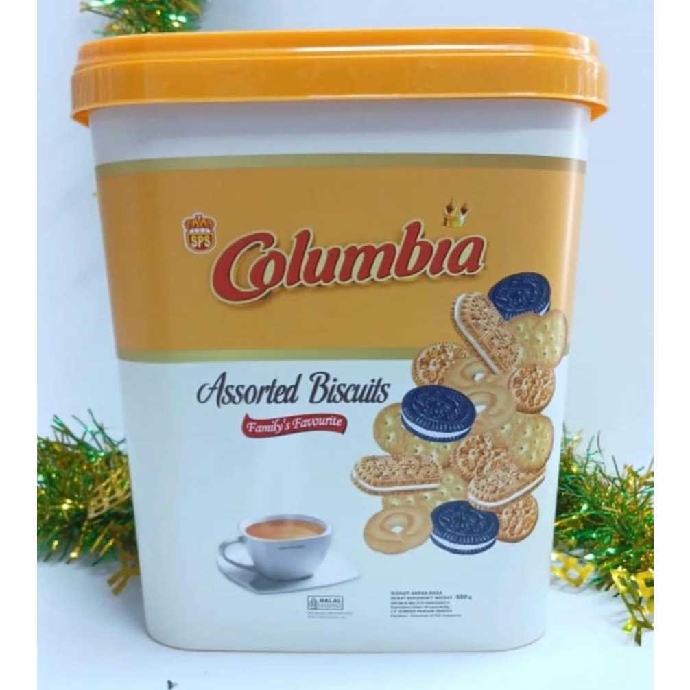

edisi lebaran columbia assorted biscuits segi 600 gr biskuit lebaran