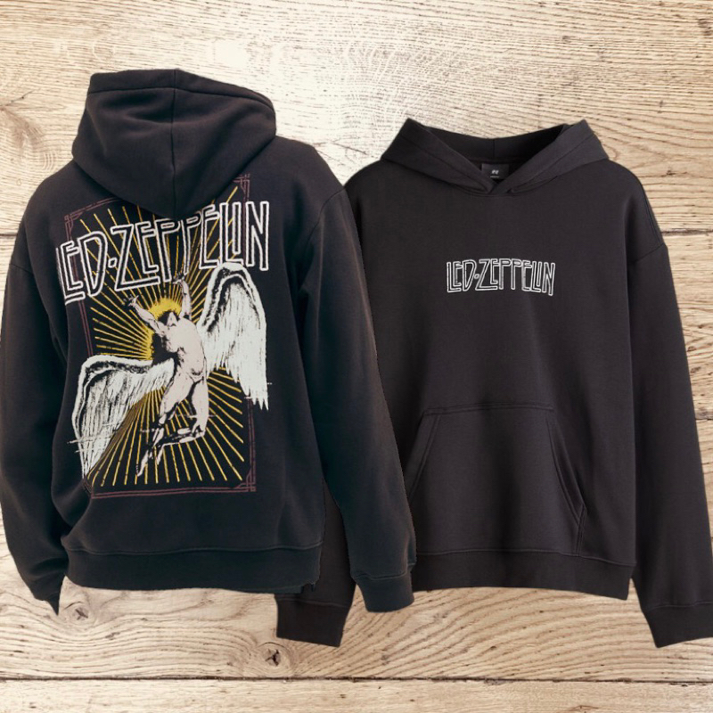 Hoodie H&M Man LED ZEPPELIN jastip jasa titip