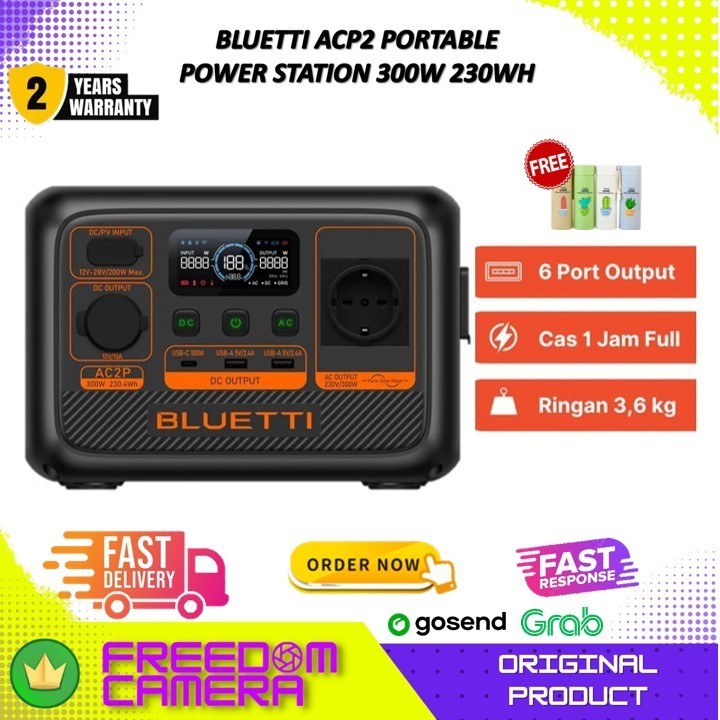 Bluetti AC2P Portable PBluetti AC2P Portable Power Station | 300W 230W