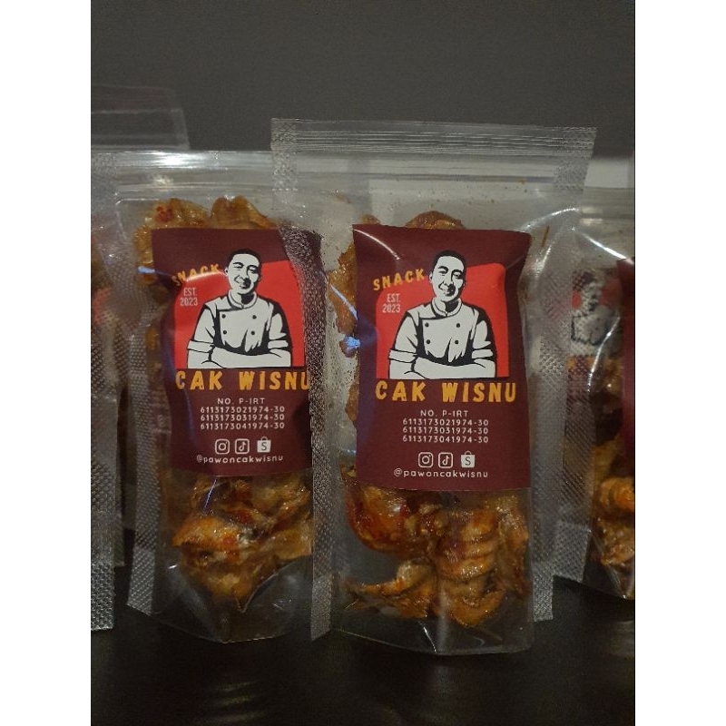 

Keripik Ikan Kapas Balado 30 Gram Travel Size Premium Homemade