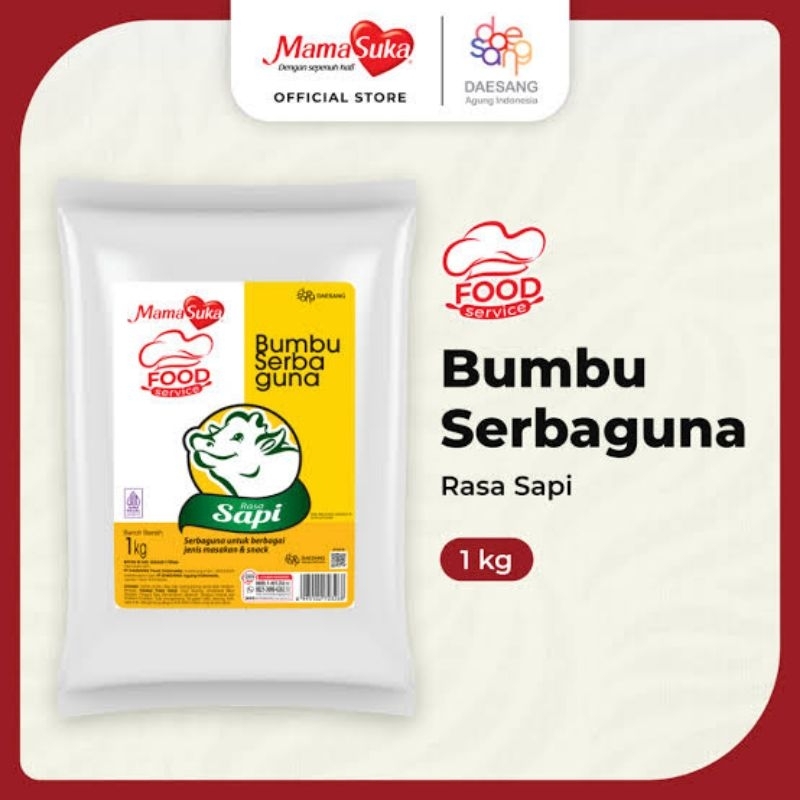 

MamaSuka Bumbu Serbaguna Rasa Sapi 1kg