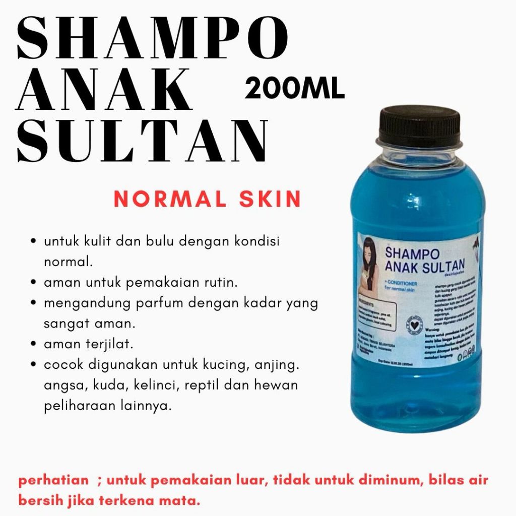 Shampo Anak Sultan Normal Skin 200ML