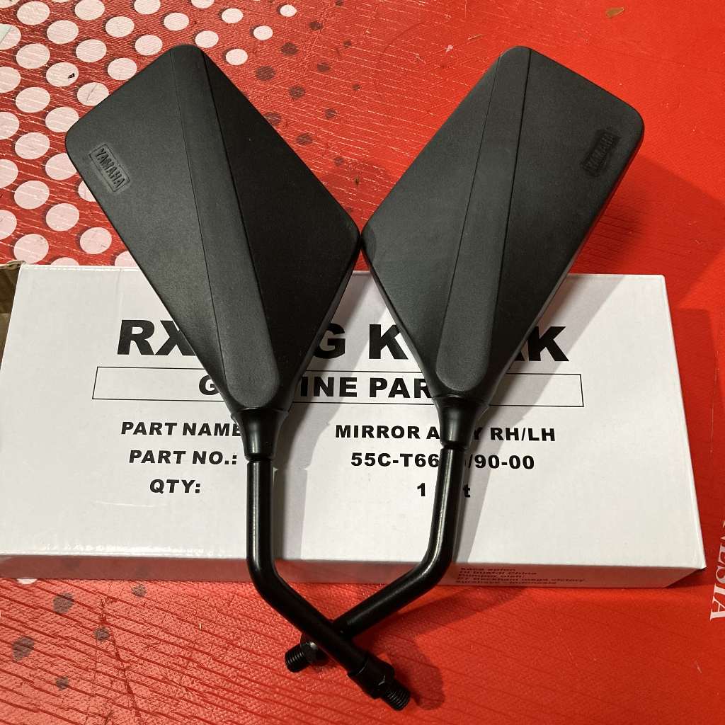 spion kotak rx king tua rx king cobra logo yamaha