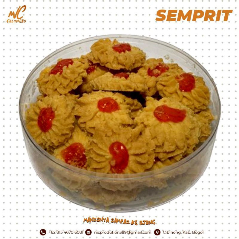 

KUE SEMPRIT KUE KERING LEBARAN HOME MADE