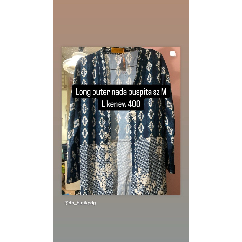 dress nada puspita likenew