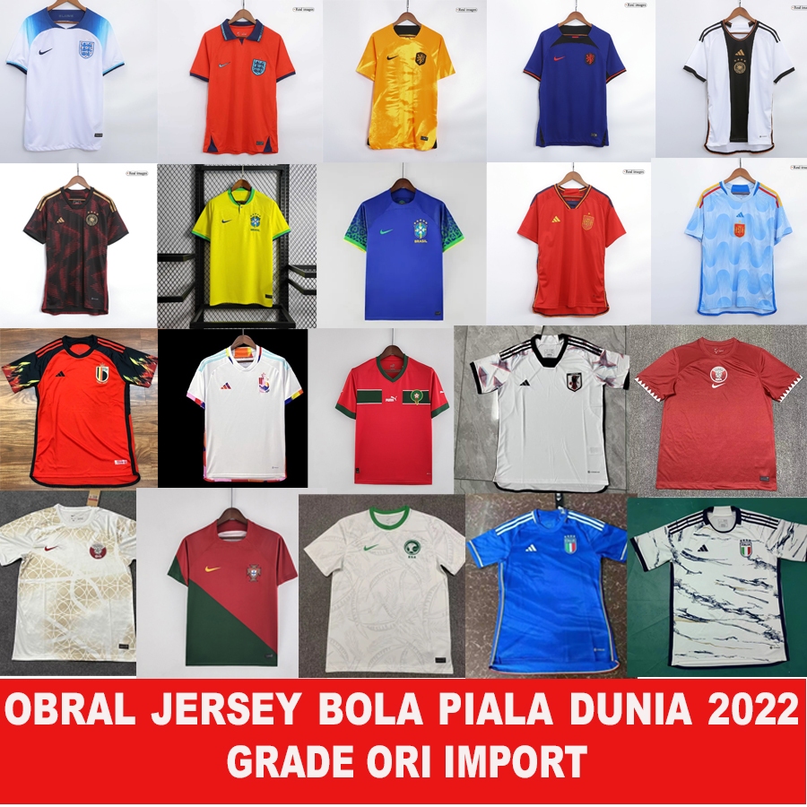 OBRAL JERSEY BOLA NEGARA 2022 / JERSEY BOLA MURAH