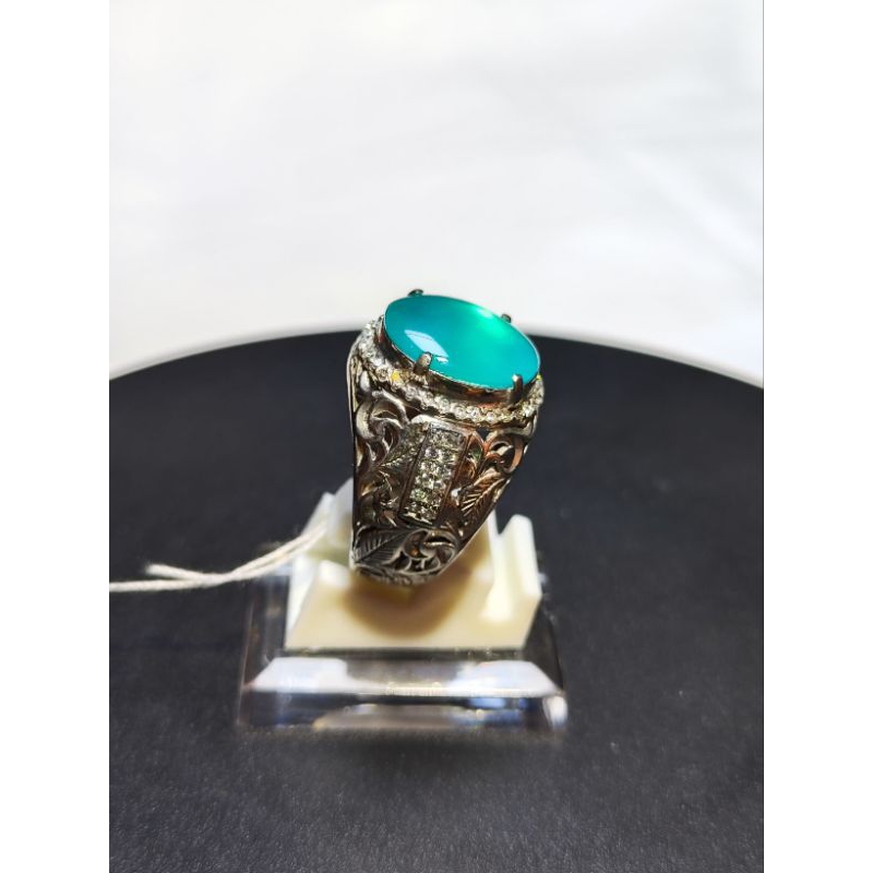 Batu Bacan Doko Majiko Natural 100% - Perak