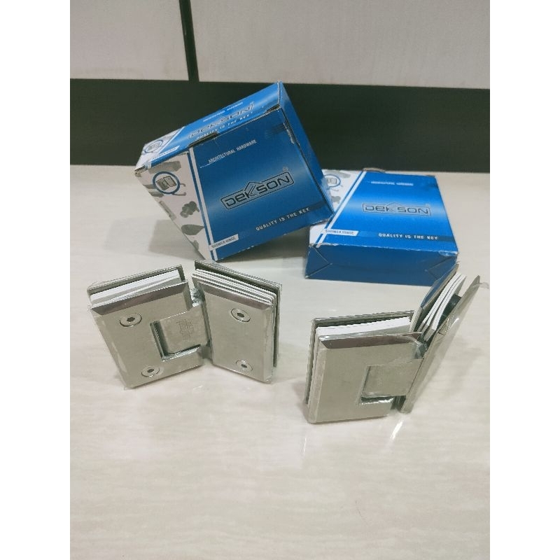 Engsel Shower,SHOWER HINGE Dekkson 5305,  kaca ke kaca 135°