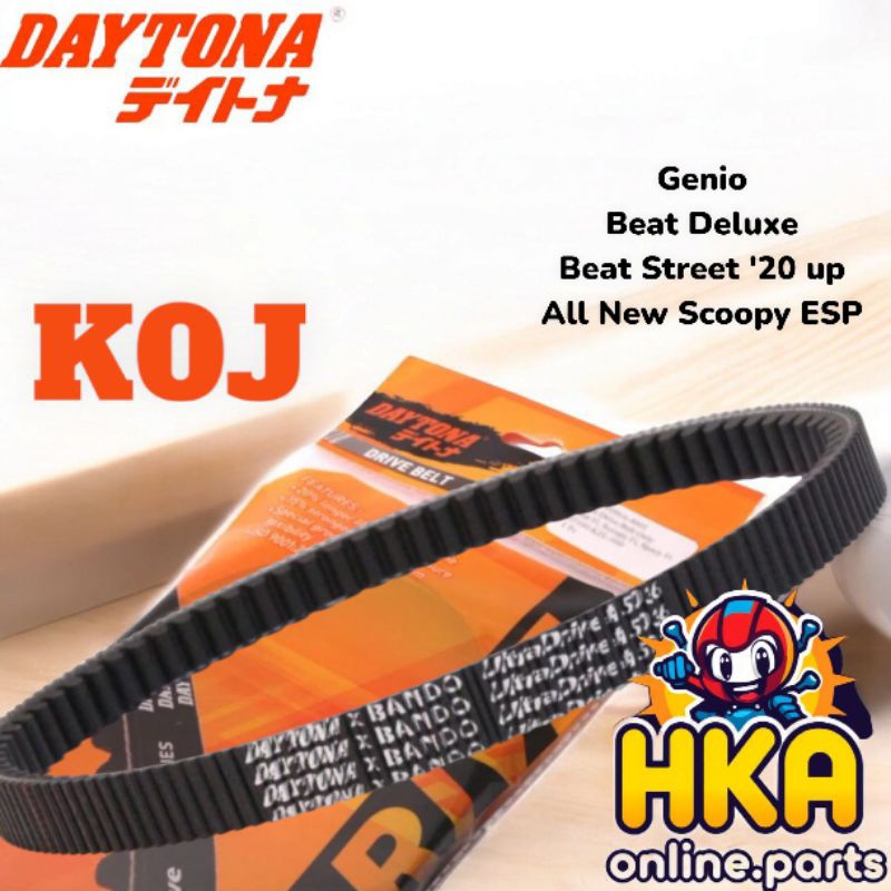 Daytona Vanbelt V-belt Genio Beat Deluxe All New Scoopy ESP Beat Street 2020 keatas K0J Original Day