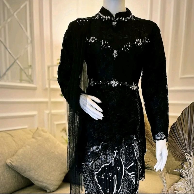 Kebaya wanita modern payet mewah elegan/ kebaya wisuda pesta kondangan