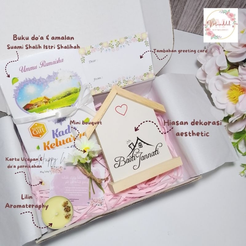 

Hampers Kado Pernikahan|Wedding Gift|Size Box 20x15x5