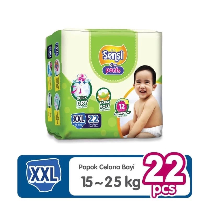 Sensi Dry Pants Popok Bayi Celana XXL22