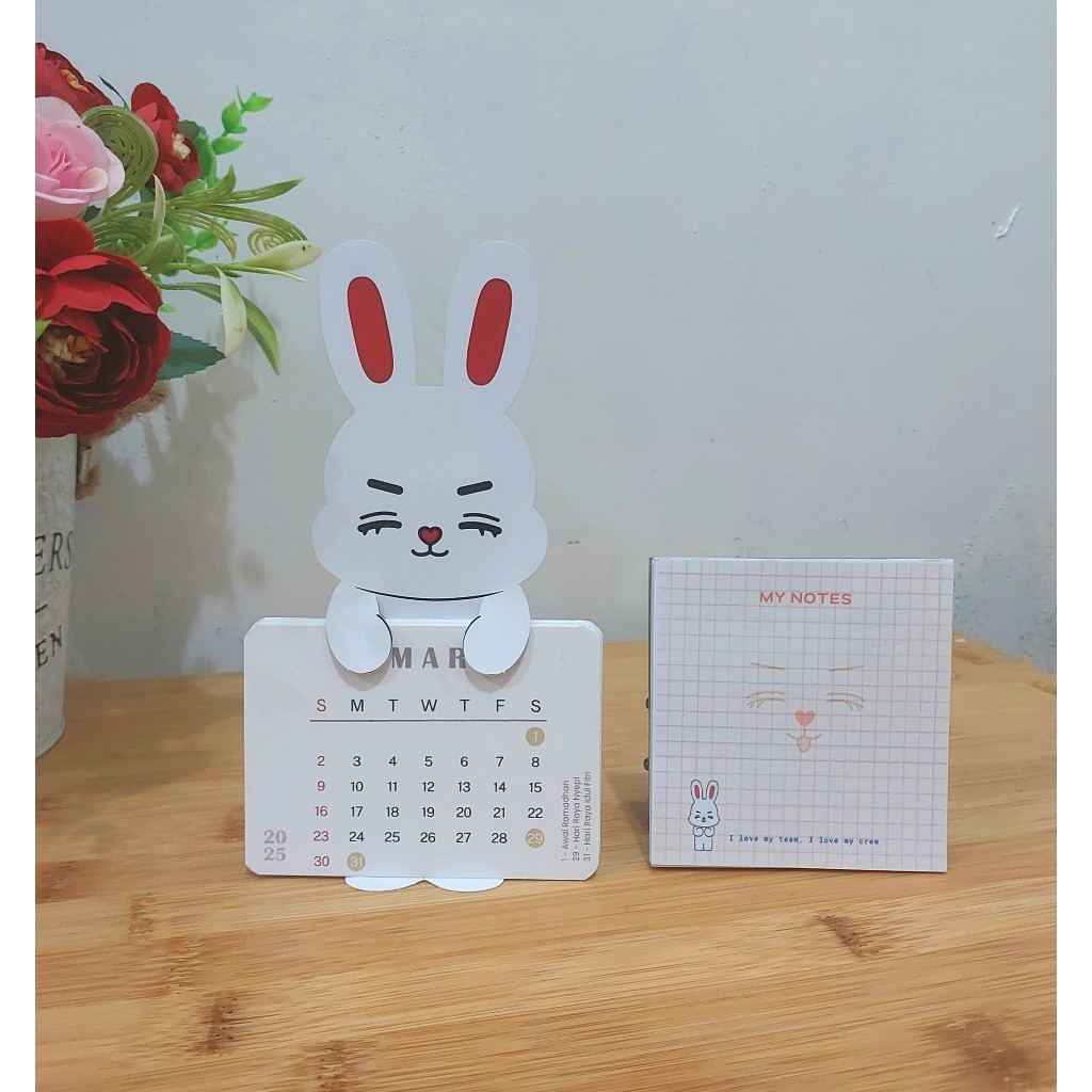

Paket kalender mini + memopad seventeen Miniteen / s.coups