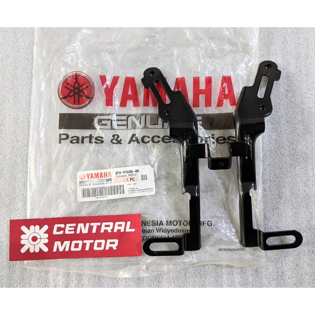 2PV-F164G-00 STAY 2 DUDUKAN BRACKET SPAKBOR SLEBOR BELAKANG MX KING MXKING ORIGINAL YAMAHA 2PV-F164G