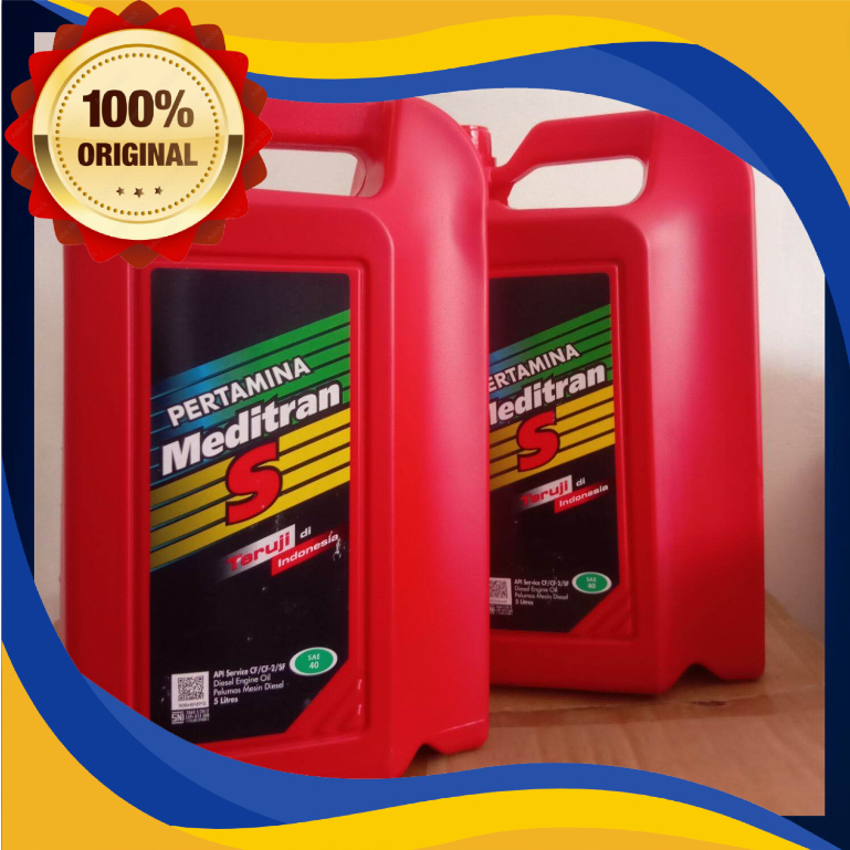 OLI MESIN MEDITRAN S 5L SAE40 5LITER PERTAMINA DIESEL