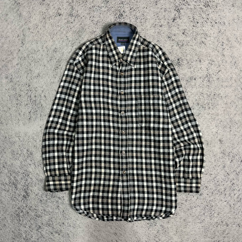 BLACKRED Flannel Wool Shirt