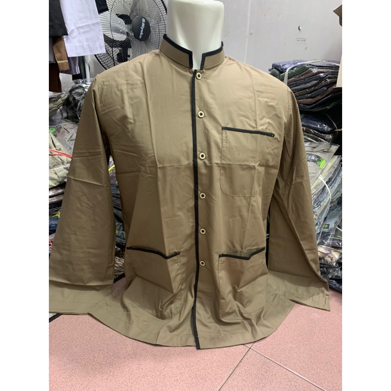 ALLEBAS BAJU KOKO HAIBAH KOMBINASI LIS