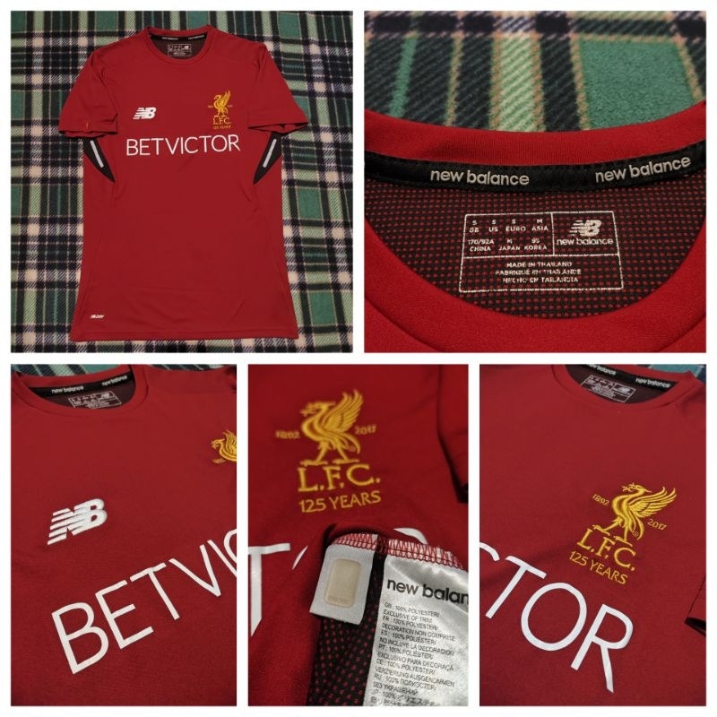jersey latihan training original new balance Liverpool 17/18 murah limited