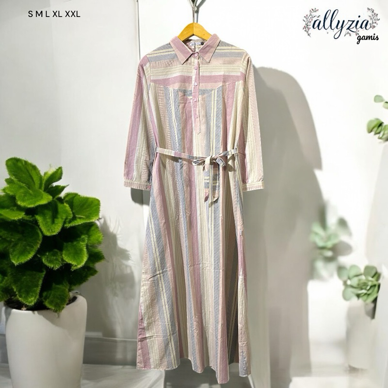 gamis katun triset